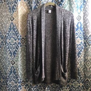 Open cardigan